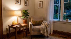How to Make a Small Living Room Feel Calm and Cozy